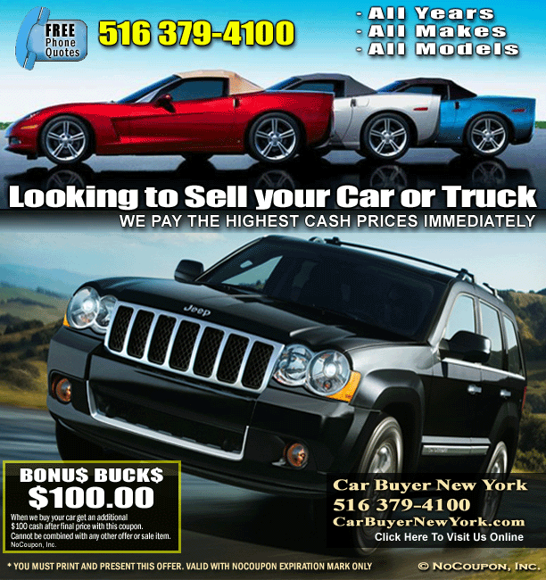 Car Buyer in New York - Monthly Offer