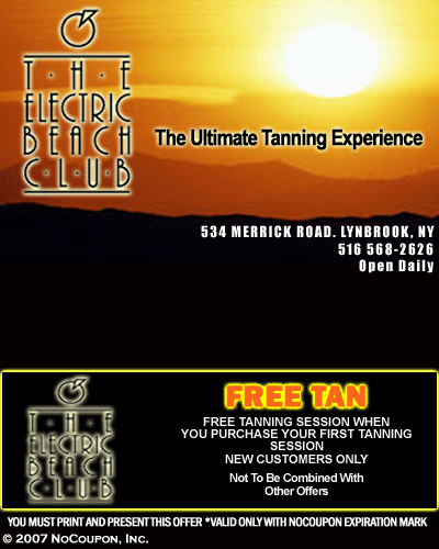Electric Beach Club, Lynbrook, NY Specials