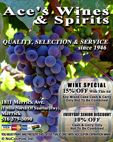 Ace's Wines & Spirits, Merrick, NY Specials