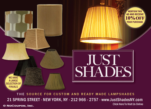 Just Shades, New York, NY - Monthly Offer