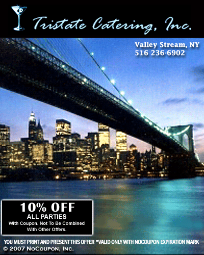 Tristate Catering, Valley Stream, NY Specials